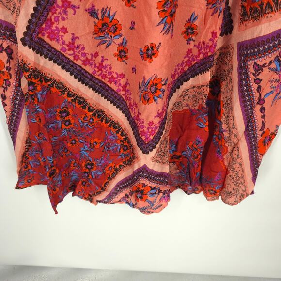 Free People Stevie Scarf Print Maxi Dress Size XS NWT - Picture 7 of 13